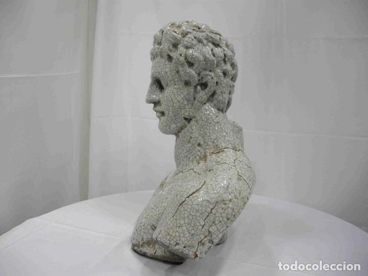 Antig&uuml;edades: BUSTO HOMBRE CER&Aacute;MICA - Foto 2
