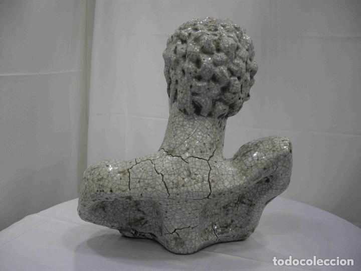 Antig&uuml;edades: BUSTO HOMBRE CER&Aacute;MICA - Foto 3