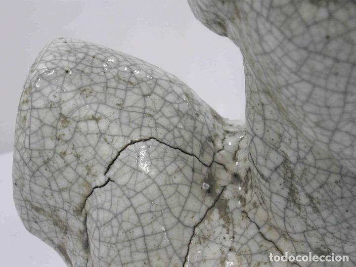 Antig&uuml;edades: BUSTO HOMBRE CER&Aacute;MICA - Foto 5