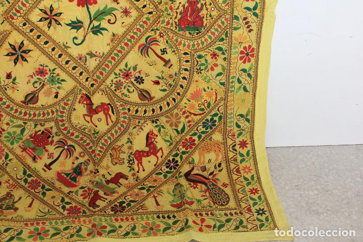 Antig&uuml;edades: TAPIZ INDU AMARILLO &nbsp;&nbsp;&nbsp;&nbsp;&nbsp;&nbsp;&nbsp;&nbsp;&nbsp;&nbsp;&nbsp;&nbsp;&nbsp;&nbsp;&nbsp;&nbsp;&nbsp;&nbsp; - Foto 7