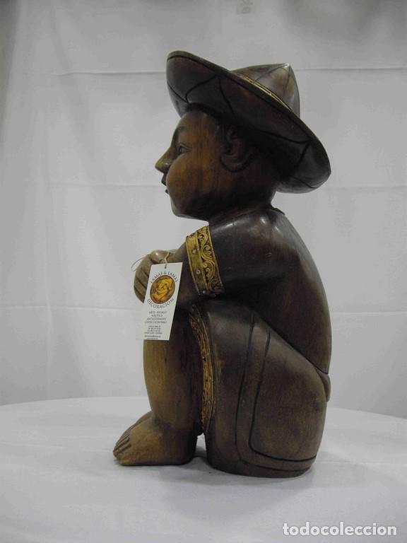 Antig&uuml;edades: FIGURAS NI&Ntilde;O SENTADO - Foto 3