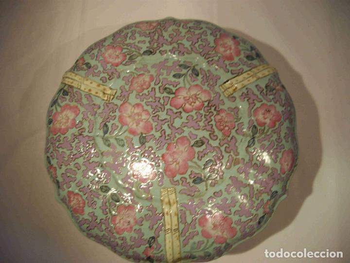 Antig&uuml;edades: CENTRO MESA PORCELANA - Foto 4