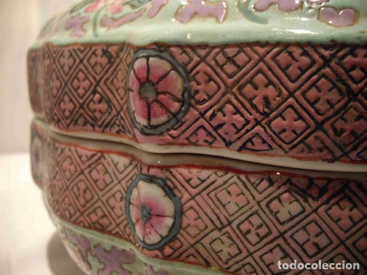 Antig&uuml;edades: CENTRO MESA PORCELANA - Foto 6