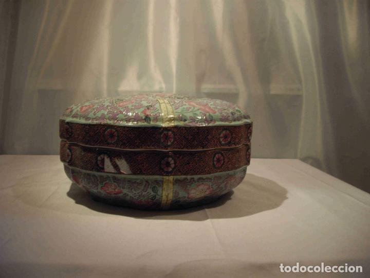 Antig&uuml;edades: CENTRO MESA PORCELANA - Foto 1