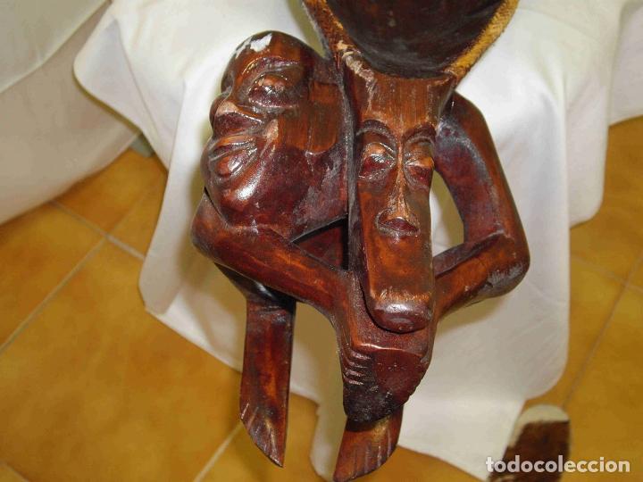 Antig&uuml;edades: CANOA TALLA DOS HOMBRES - Foto 3