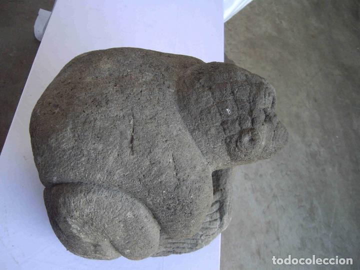 Antig&uuml;edades: FIGURA MONO PIEDRA - Foto 3