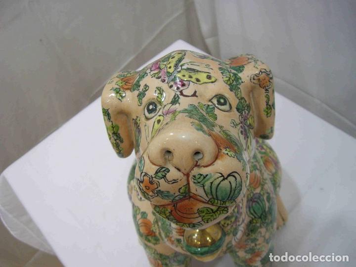 Antig&uuml;edades: FIGURA PERRO CHINO MEDIANO - Foto 6