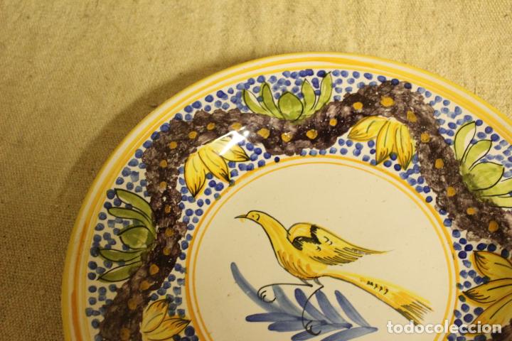 Antig&uuml;edades: plato de manises pajaro - Foto 3