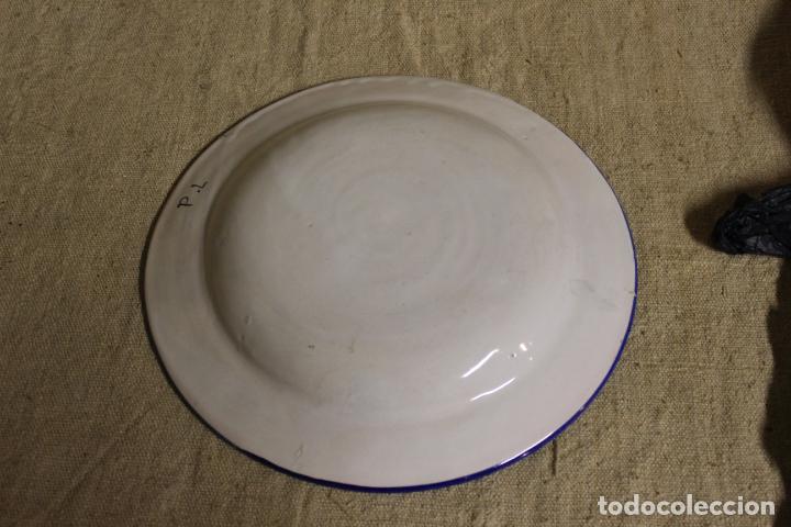 Antig&uuml;edades: plato de manises pajaro - Foto 2