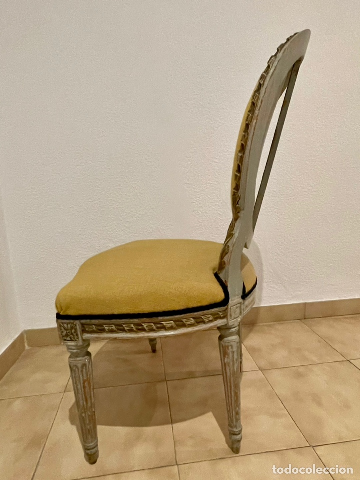 Antig&uuml;edades: SILLA LUIS XV SIGLO XVIII - Foto 4