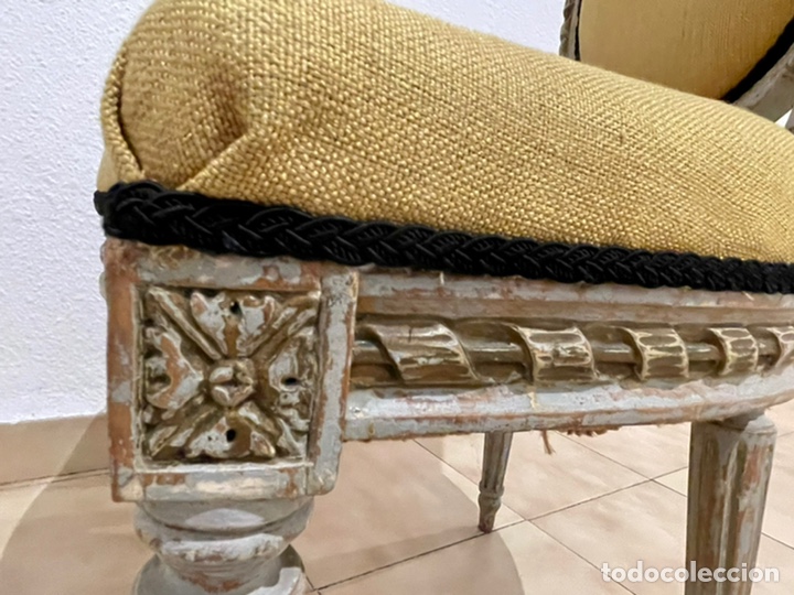 Antig&uuml;edades: SILLA LUIS XV SIGLO XVIII - Foto 5