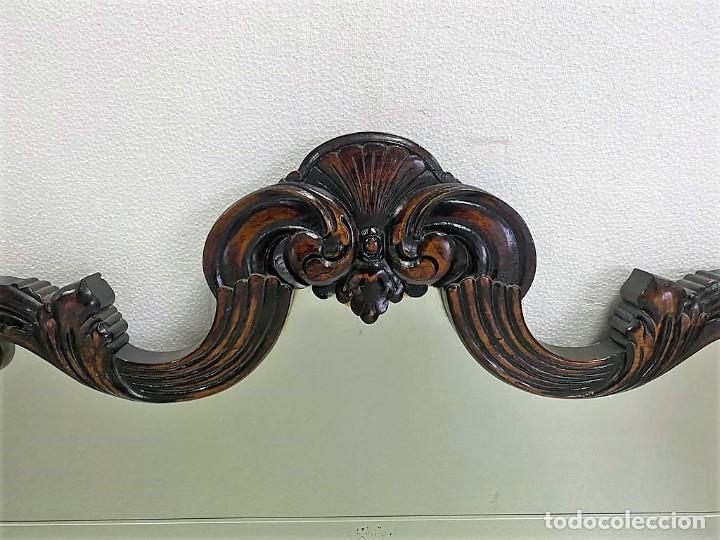 Antig&uuml;edades: ANTIGUO ESPEJO NOGAL - Foto 3