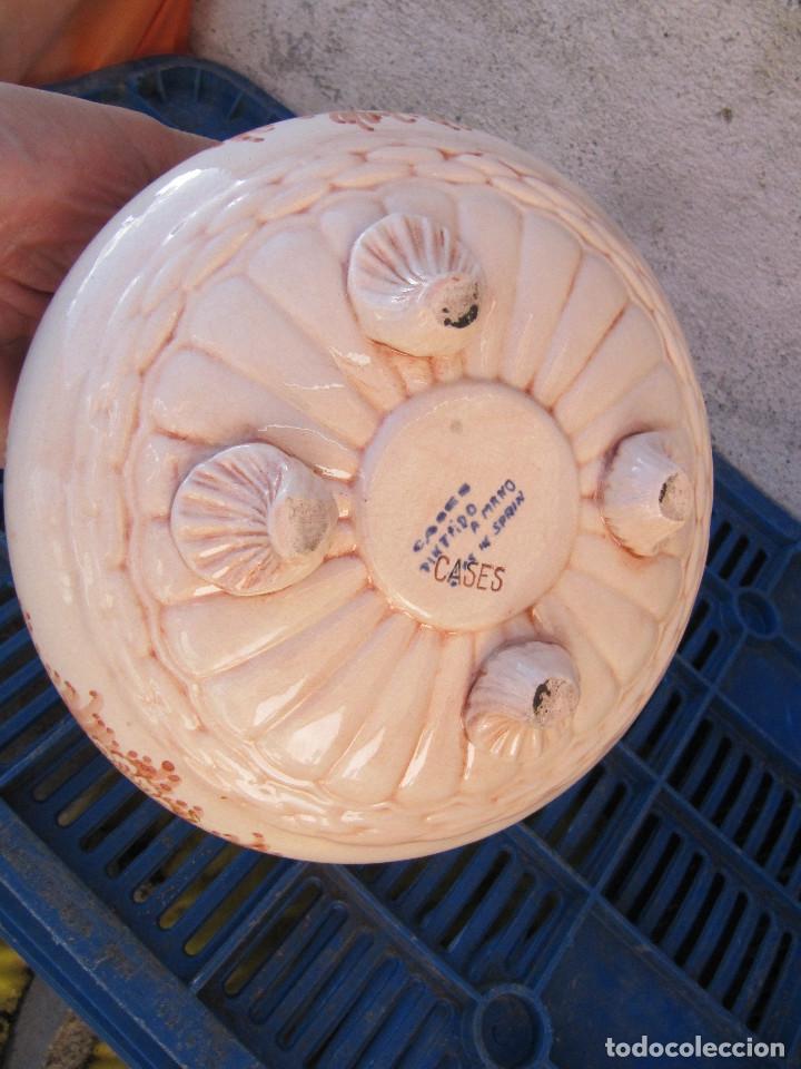 Antig&uuml;edades: ANTIGUA SOPERA CASES - MANISES PINTADA A MANO - Foto 10