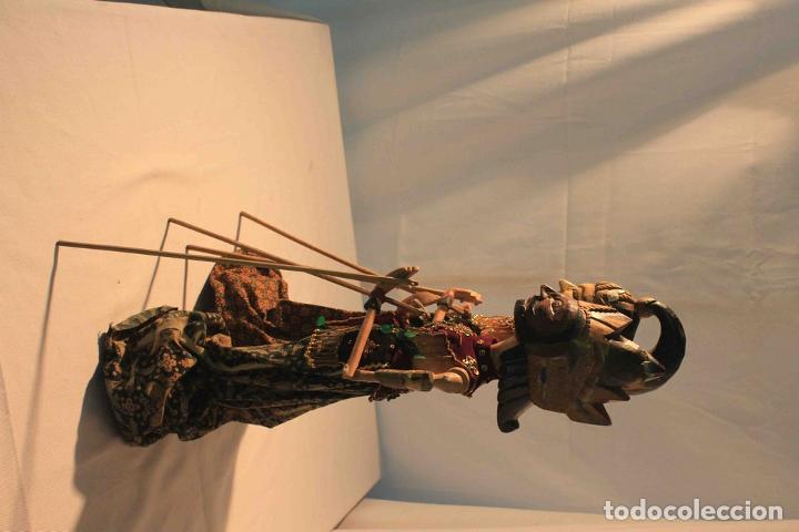 Antig&uuml;edades: PAREJA MARIONETAS INDONESIA - Foto 7