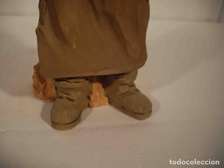 Antig&uuml;edades: FIGURA BARRO SANTON 28 - Foto 2