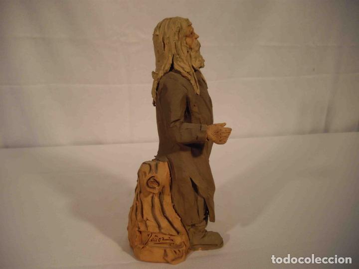 Antig&uuml;edades: FIGURA BARRO SANTON 28 - Foto 3