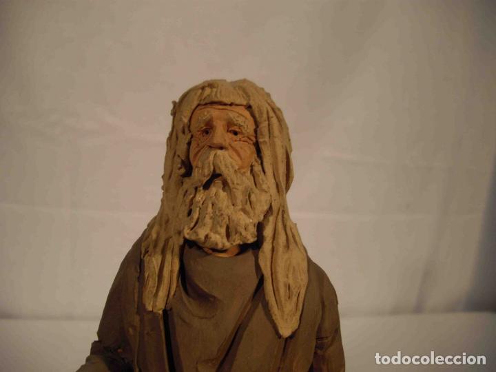 Antig&uuml;edades: FIGURA BARRO SANTON 28 - Foto 1