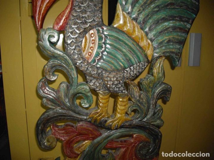 Antig&uuml;edades: PANEL TALLA FIGURA TUKAN - Foto 3
