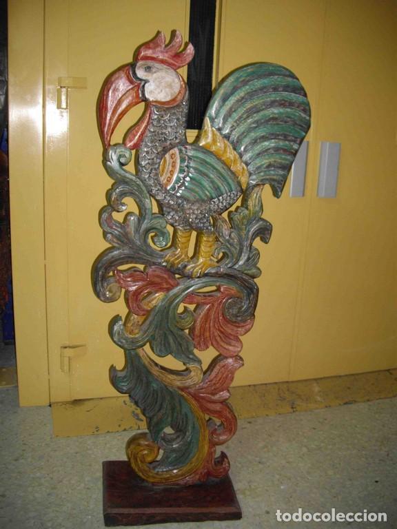 Antig&uuml;edades: PANEL TALLA FIGURA TUKAN - Foto 1