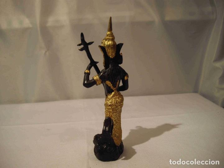 Antig&uuml;edades: FIGURA METAL BALINESA - Foto 3