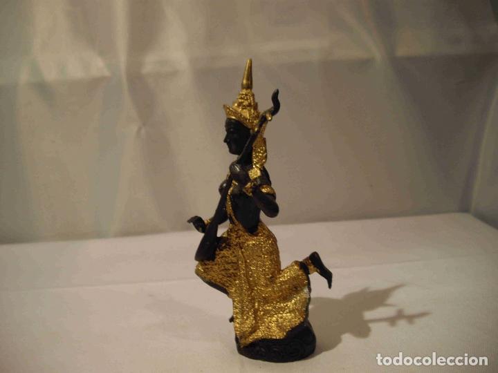 Antig&uuml;edades: FIGURA METAL BALINESA - Foto 4