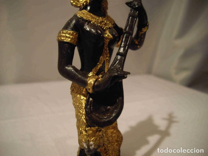 Antig&uuml;edades: FIGURA METAL BALINESA - Foto 7