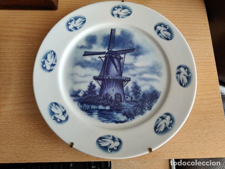 Antig&uuml;edades: plato de cer&aacute;mica - Foto 1