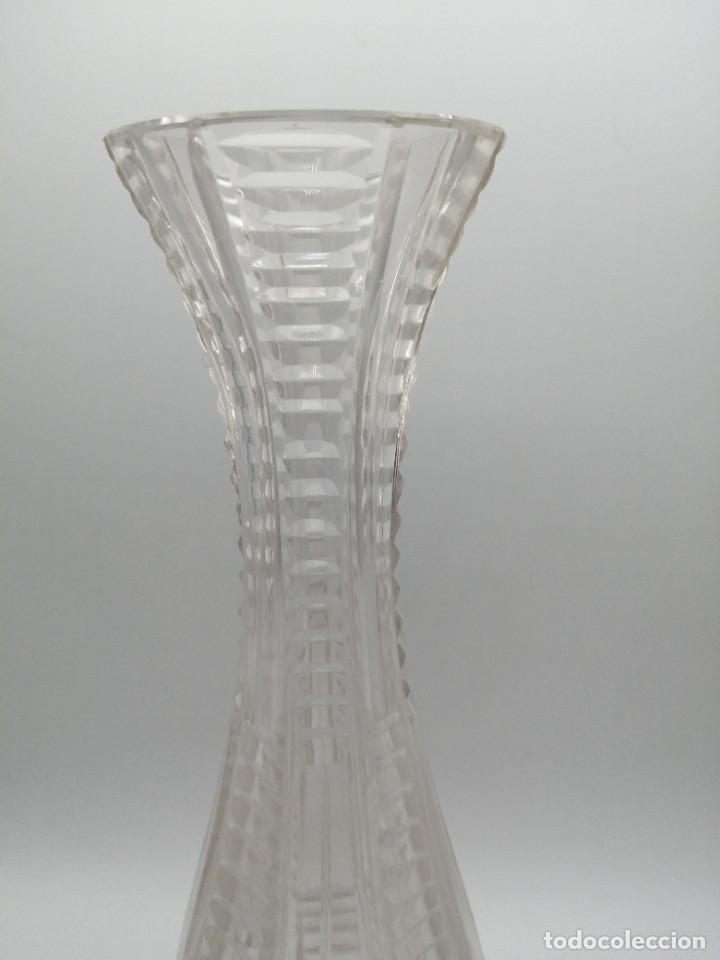 Antig&uuml;edades: Violetero cristal tallado y plata - Foto 3