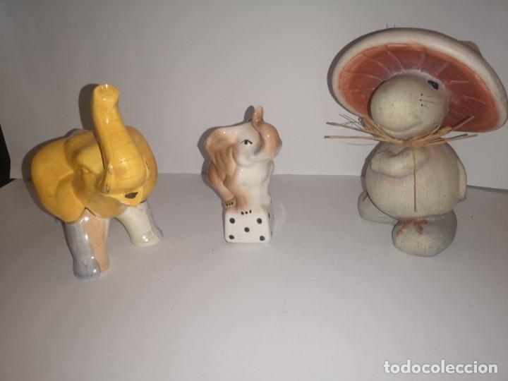 Antig&uuml;edades: 3 Figuras cer&aacute;mica - Foto 1