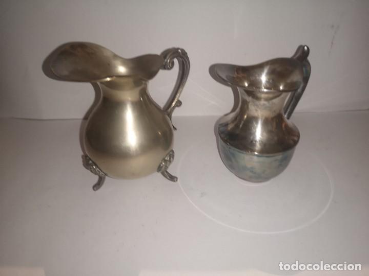 Antig&uuml;edades: Jarras de alpaca para agua - Foto 1
