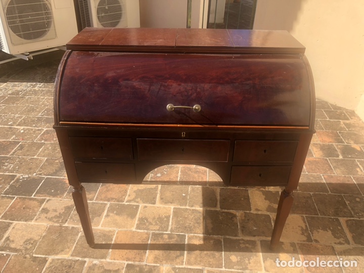 Antig&uuml;edades: Escritorio buro ingles - Foto 1