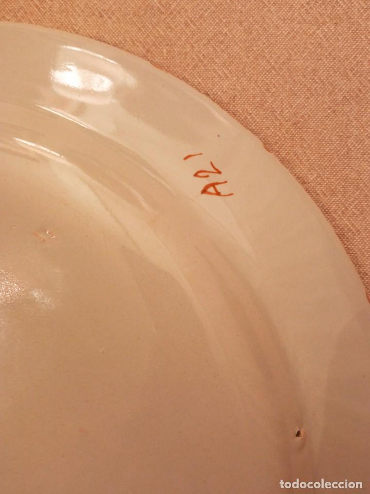 Antig&uuml;edades: Plato de Alcora, serie ramito - Foto 10