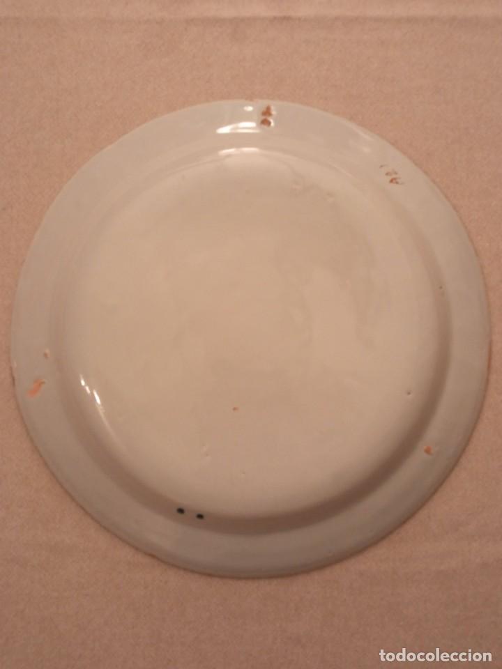 Antig&uuml;edades: Plato de Alcora, serie ramito - Foto 11