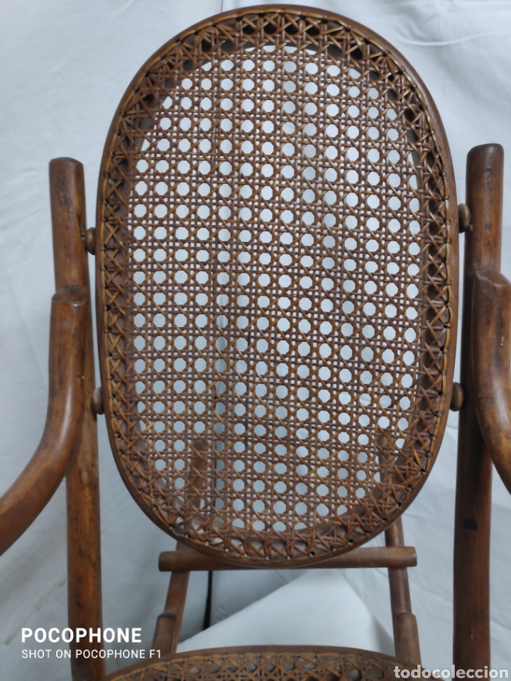 Antig&uuml;edades: Mecedora de thonet - Foto 3