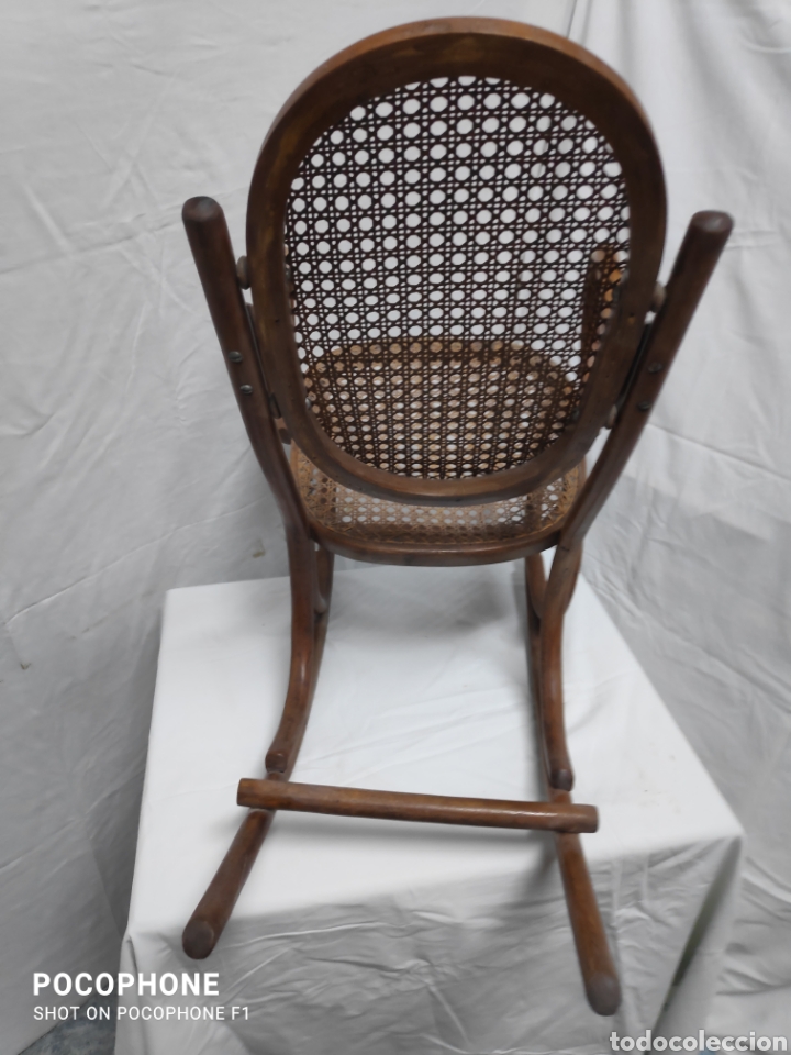 Antig&uuml;edades: Mecedora de thonet - Foto 5