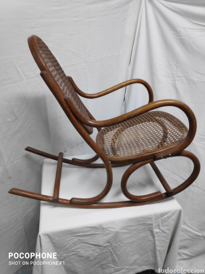 Antig&uuml;edades: Mecedora de thonet - Foto 6