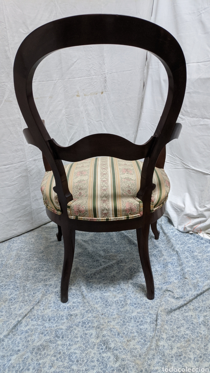 Antig&uuml;edades: Sill&oacute;n isabelino. - Foto 4