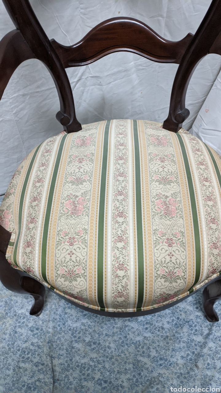 Antig&uuml;edades: Sill&oacute;n isabelino. - Foto 5