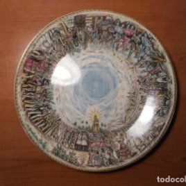 Plato con reproducción cúpula Pedro Flores Santuario Fuensanta Caja de Ahorros Alicante y Murcia