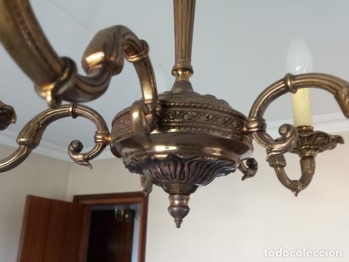 Antig&uuml;edades: L&aacute;mpara de techo, estilo holand&eacute;s, - Foto 4