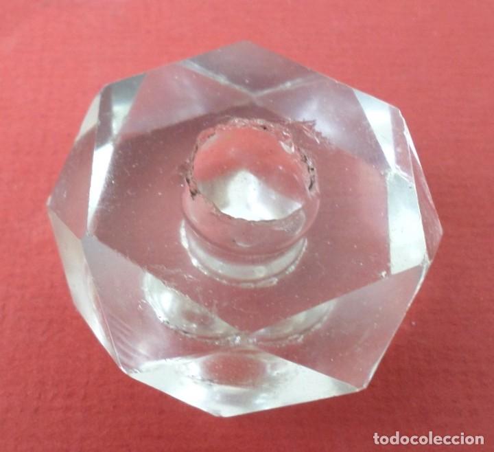 Antig&uuml;edades: 6 piezas de cristal de l&aacute;mpara - Foto 3