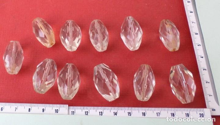 Antig&uuml;edades: 11 piezas de cristal - Foto 2