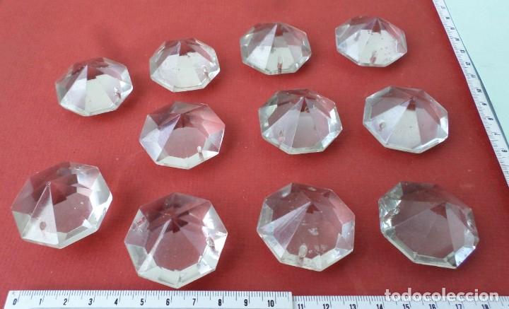 Antig&uuml;edades: 11 piezas de cristal - Foto 2