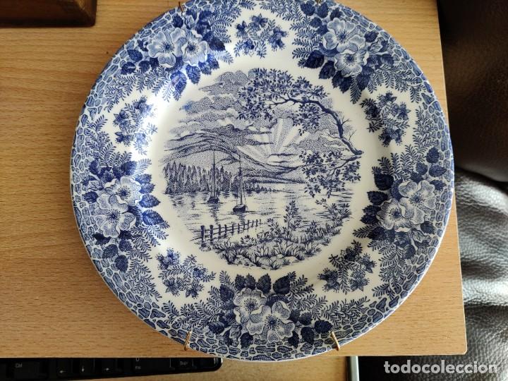Antig&uuml;edades: plato de cer&aacute;mica - Foto 1