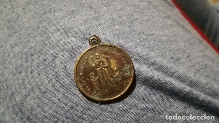 Antig&uuml;edades: ANTIGUA MEDALLA RDO PRIMERA COMUNION - Foto 1