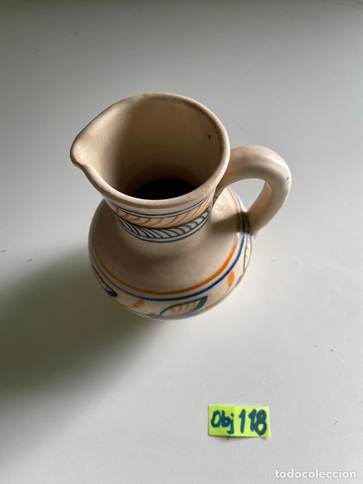 Antig&uuml;edades: Jarra chacon Talavera - Foto 2