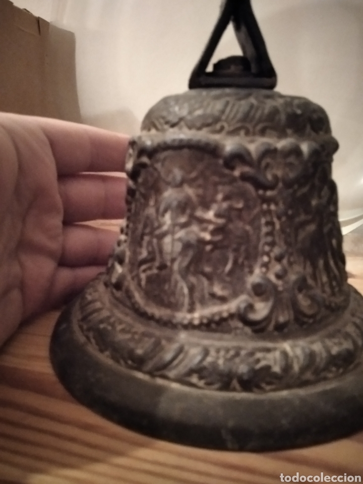 Antig&uuml;edades: Campana del Quijote bronce - Foto 2