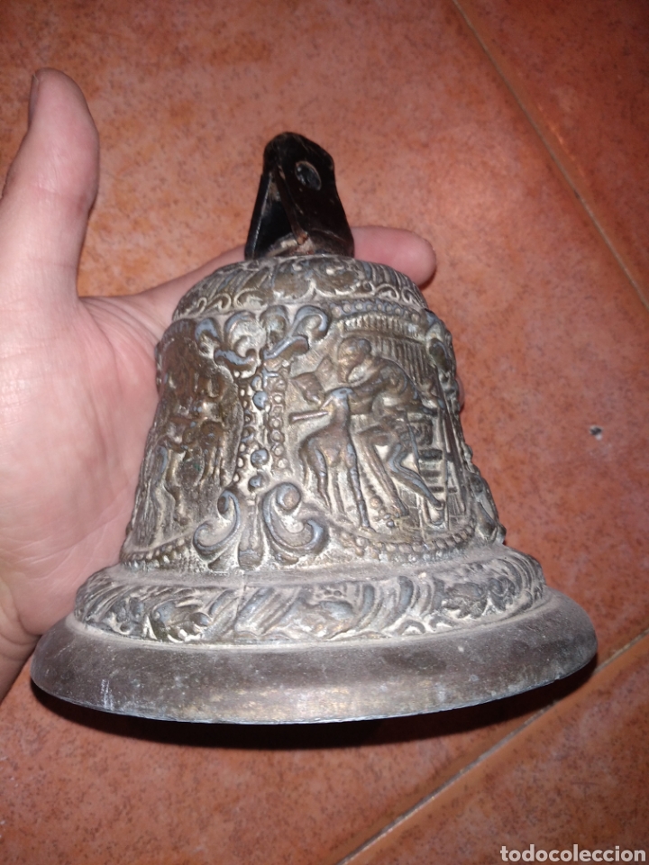 Antig&uuml;edades: Campana del Quijote bronce - Foto 4