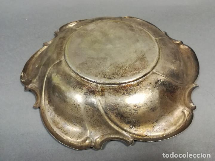 Antig&uuml;edades: FRUTERO CENTRO MESA METALICO - Foto 3