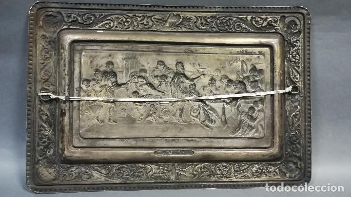 Antig&uuml;edades: BAJORRELIEVE DE METAL LAS BODAS DE CAN&Aacute; - Foto 8